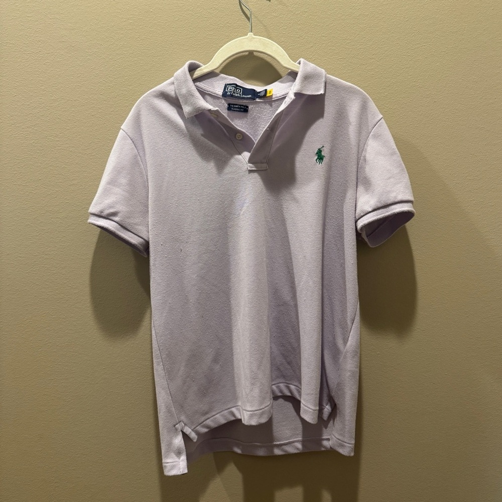 Ralph Lauren Purple Polo Shirt (short sleeves) | Medium